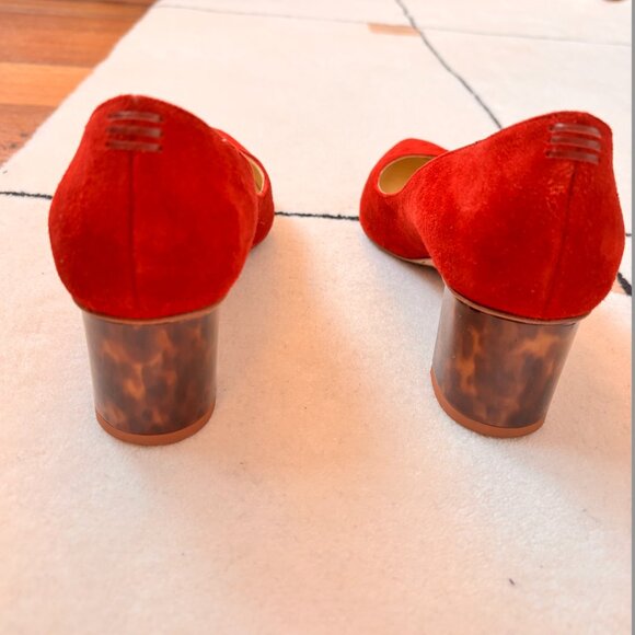 Sarah Flint Perfect Emma, Merlot Suede, IT 36-US 6 - Picture 5 of 5